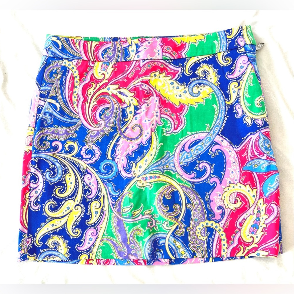 Beautiful Ralph Lauren Golf Skirt / Skort. Stunning paisley. NWOT. Size 2.